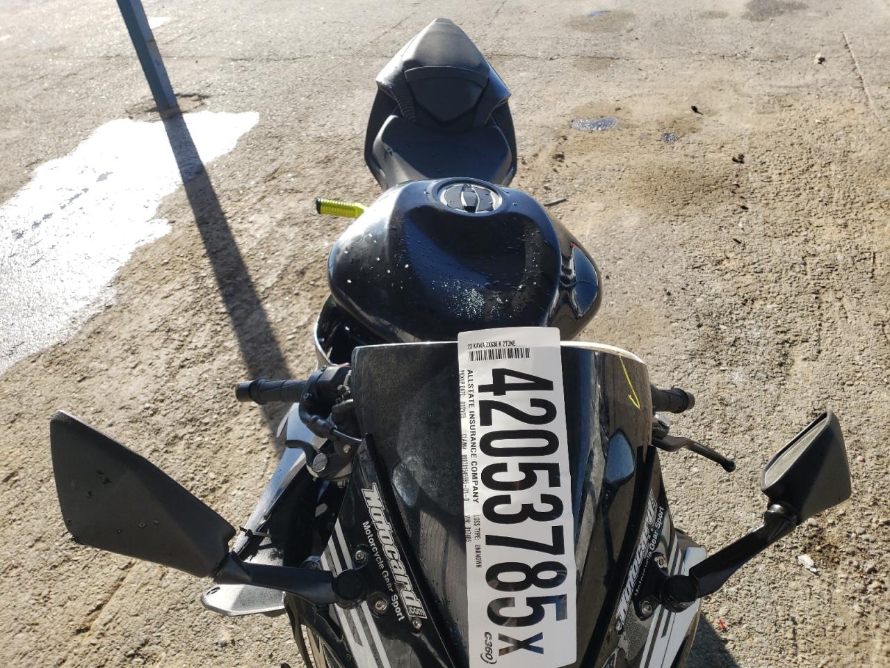 2023 Kawasaki Ninja ZX-6R at CA - Sacramento, Copart lot