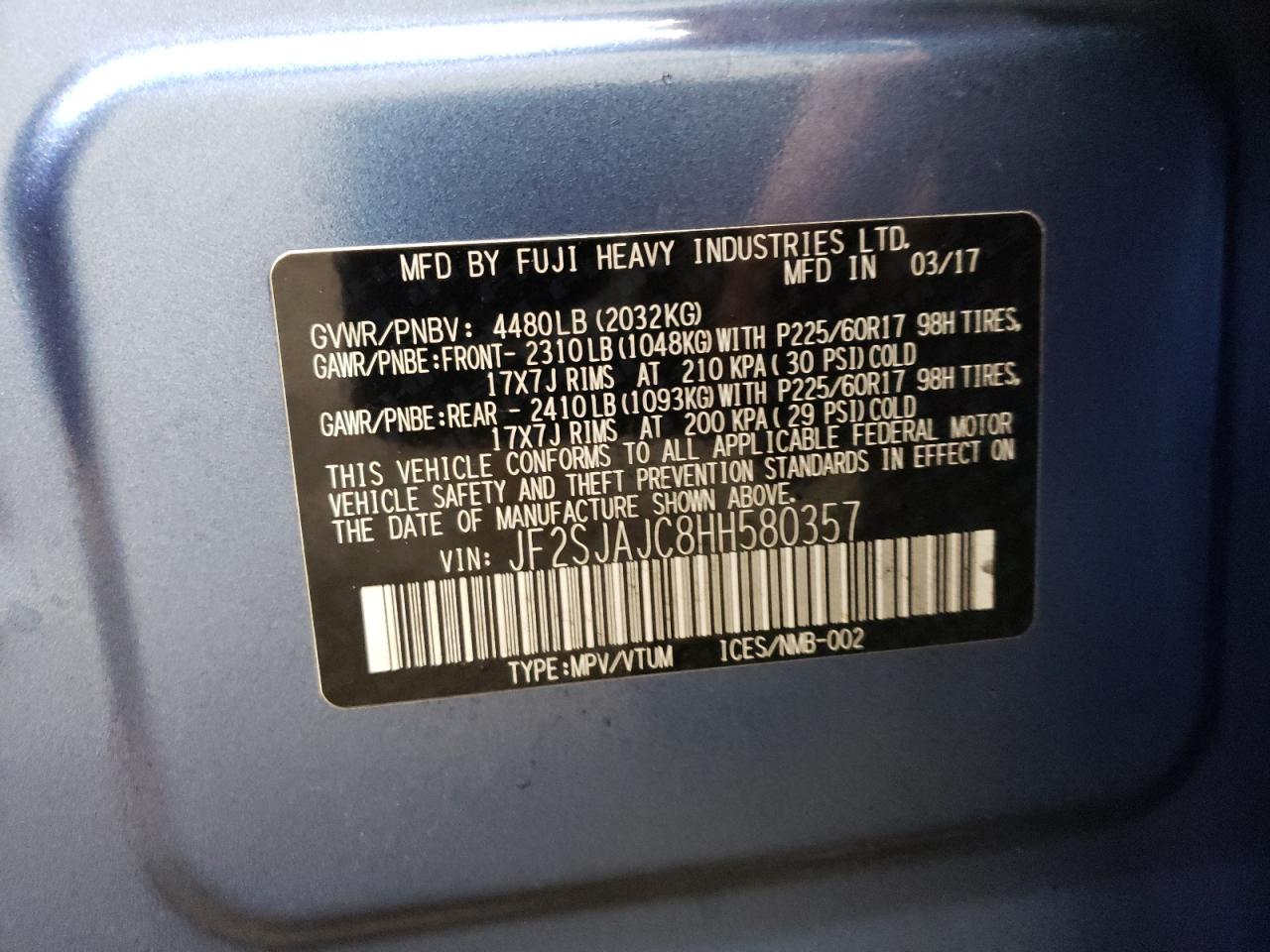 2017 Subaru Forester - Image 13