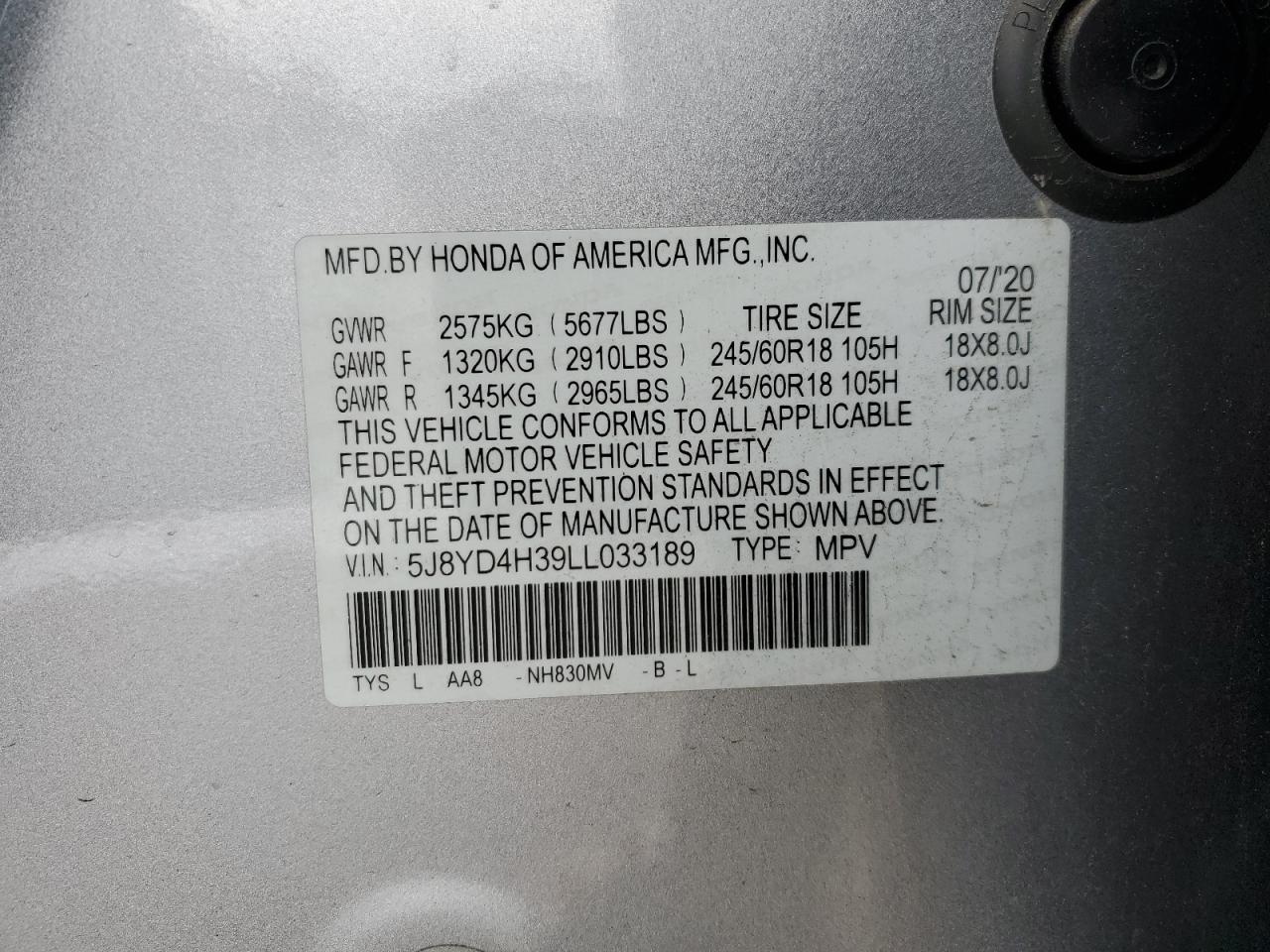 2020 Acura MDX - Image 13