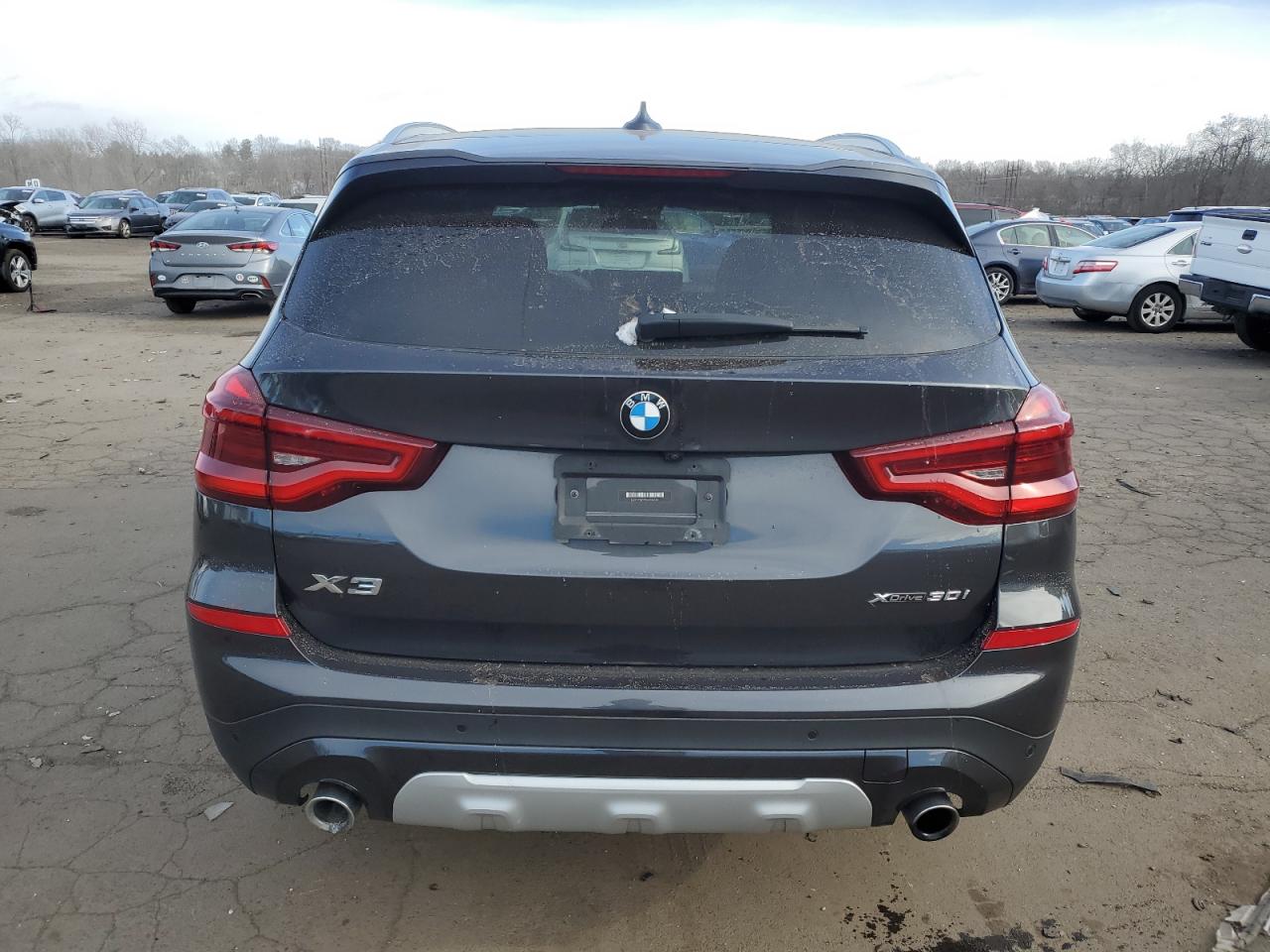 VIN 5UXTY5C00M9H65761 2021 BMW X3 no.6