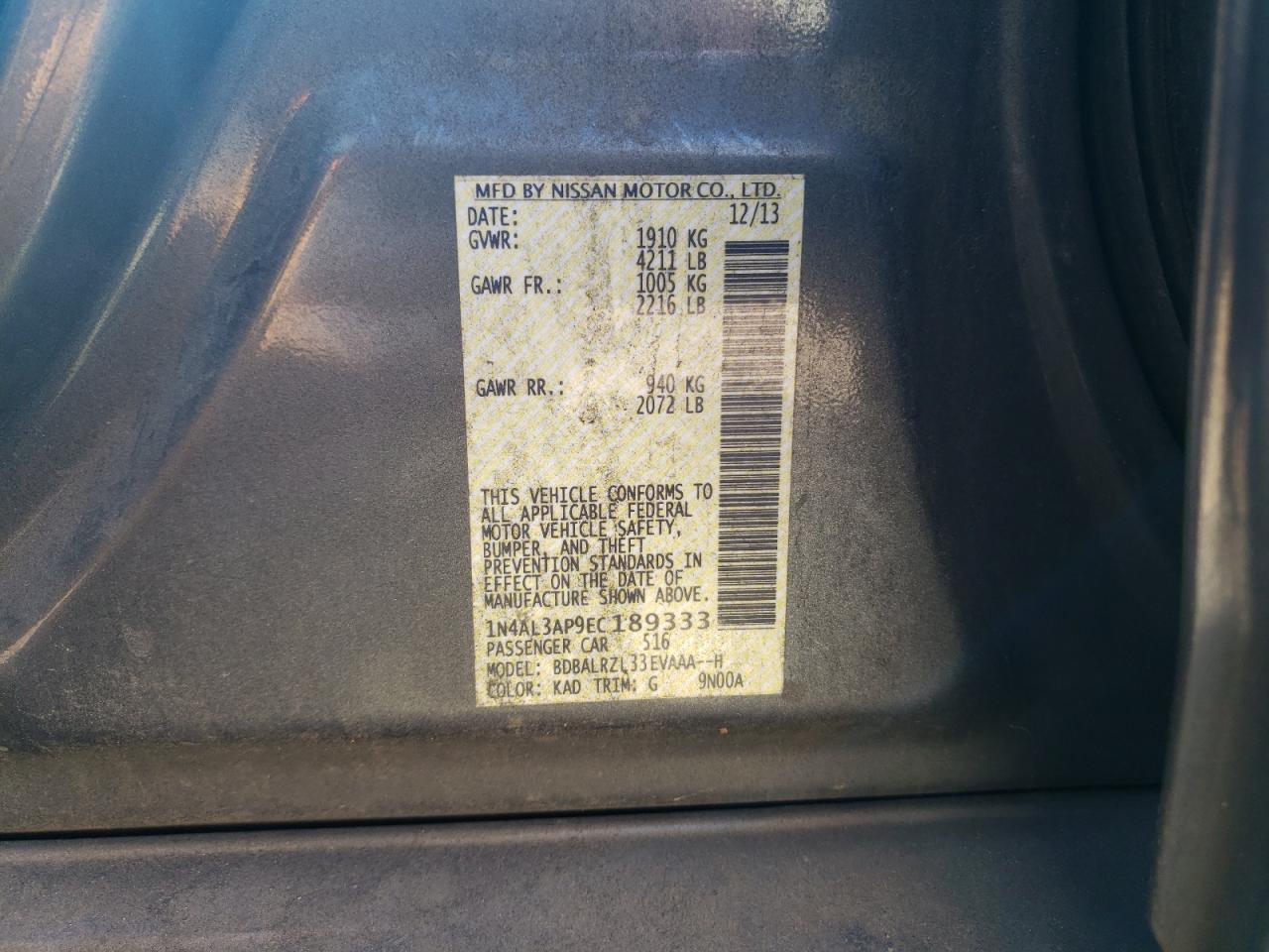 2014 Nissan Altima - Image 14