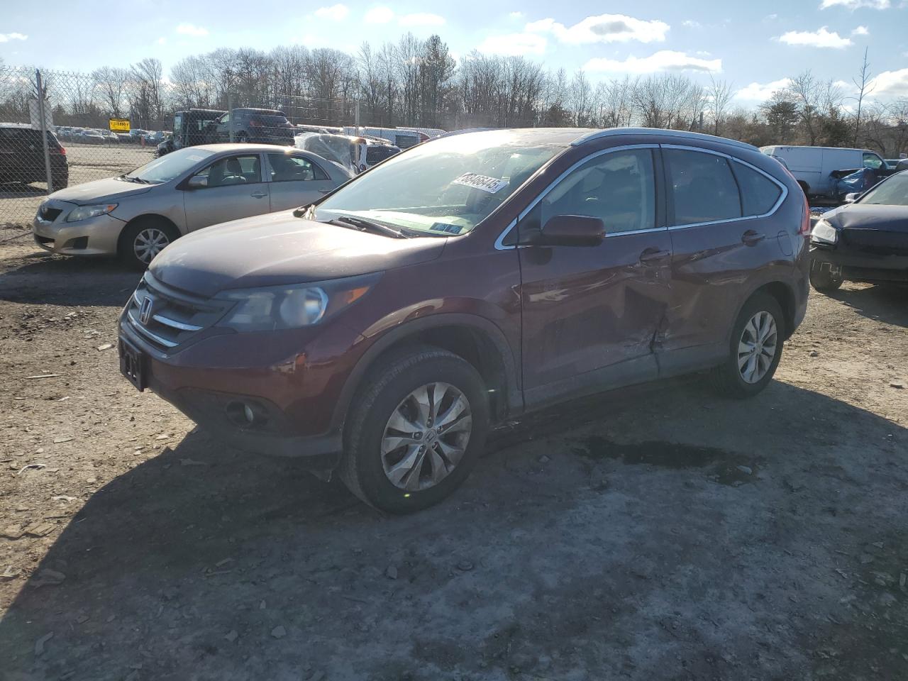 2013 Honda Cr-V Exl for Sale in Chalfont, PA - Side