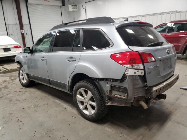  SUBARU OUTBACK 2014 Серебристый