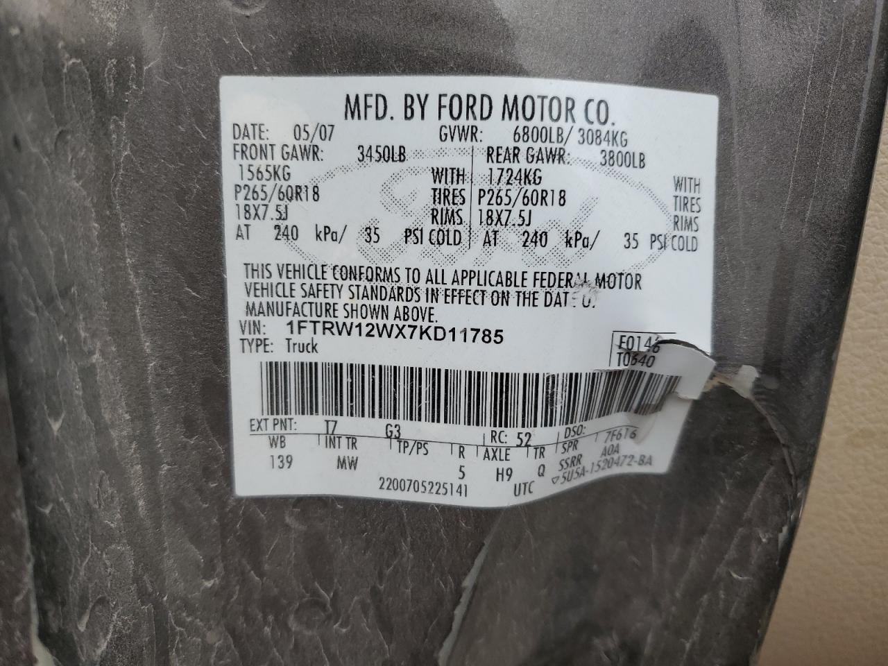 2007 Ford F-150 - Image 12