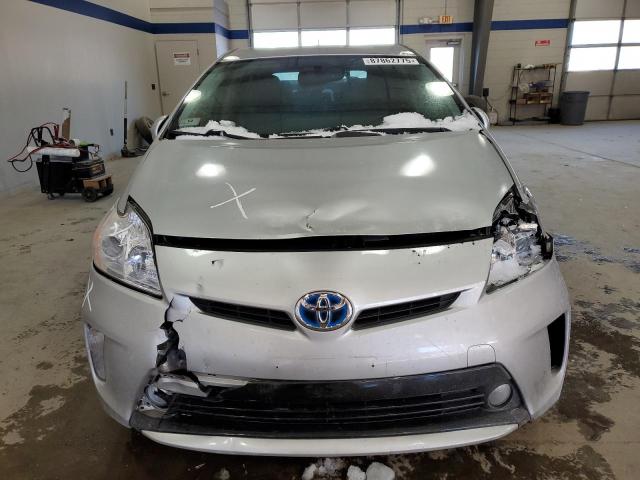 Hatchbacks TOYOTA PRIUS 2015 Srebrny