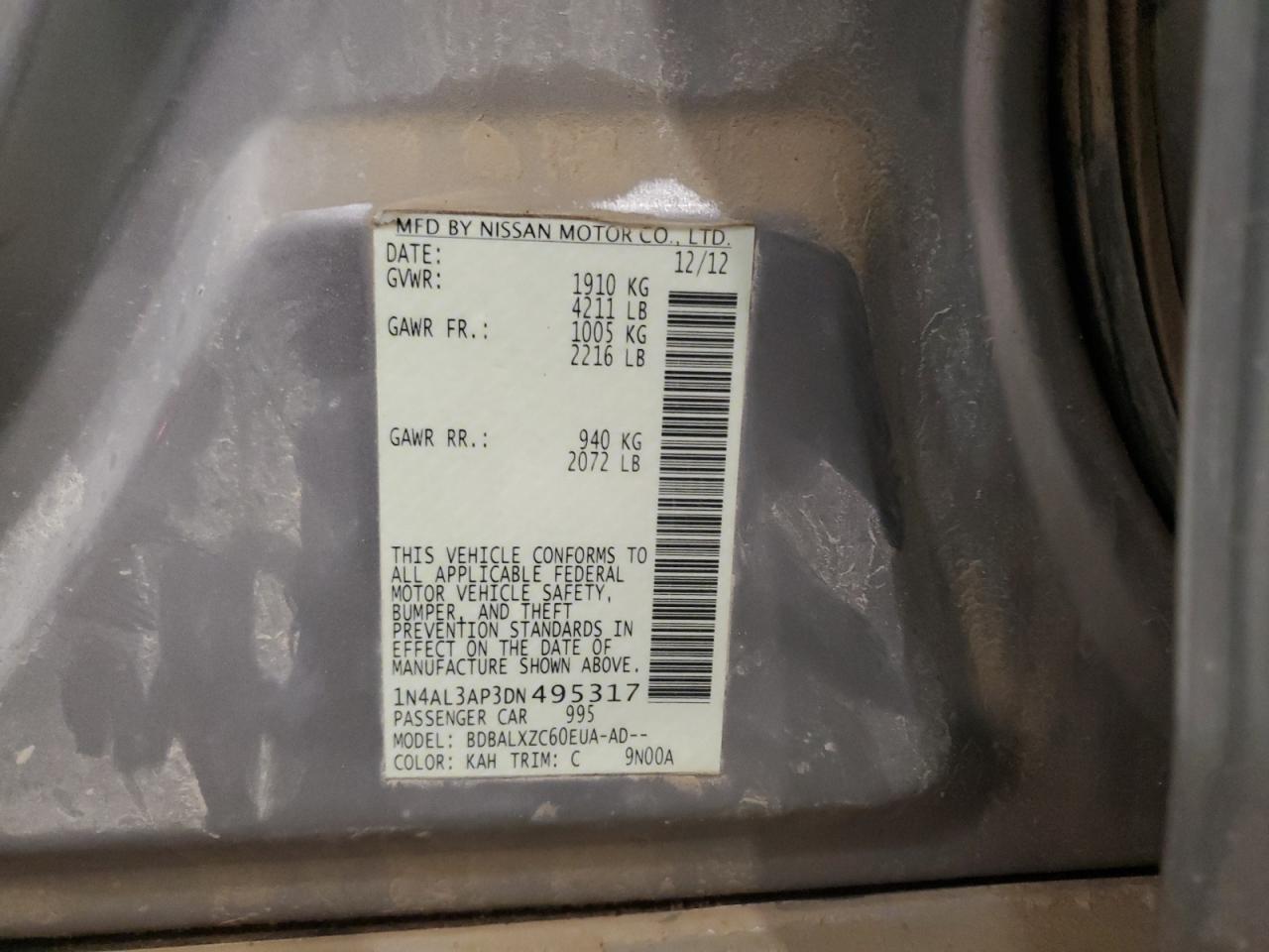 2013 Nissan Altima - Image 12