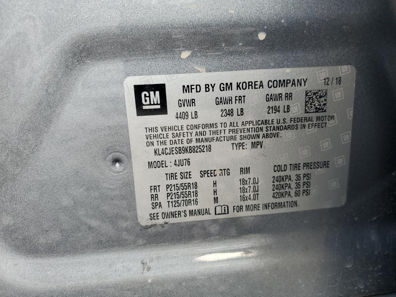 2019 Buick Encore - Image 13