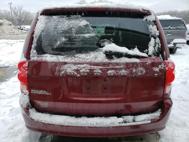 DODGE CARAVAN 2018 Red
