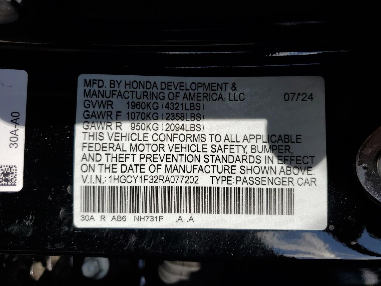 2024 Honda Accord - Image 14