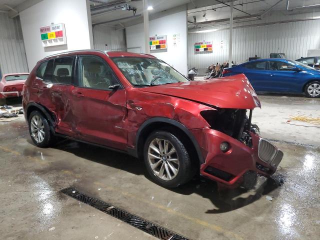  BMW X3 2013 Burgundy