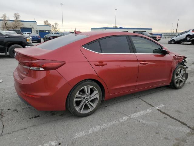  HYUNDAI ELANTRA 2018 Czerwony