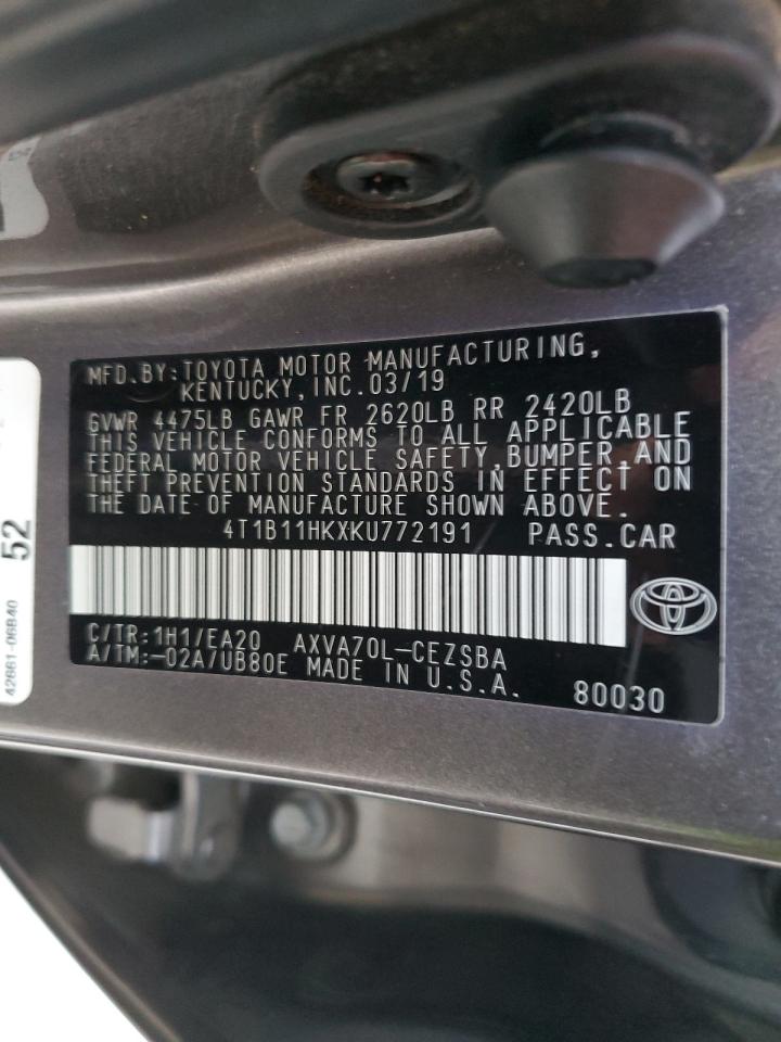 2019 Toyota Camry - Image 13