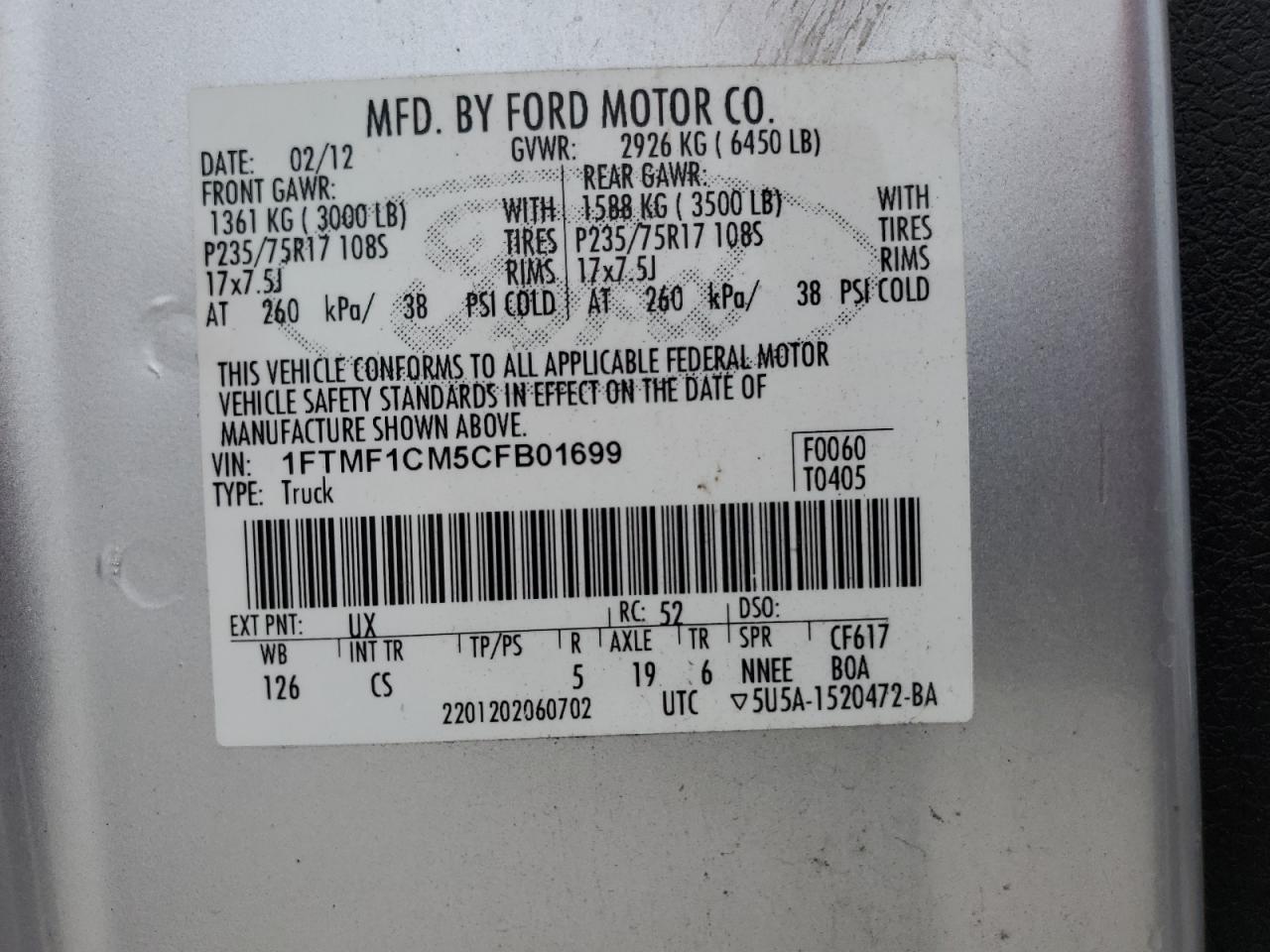2012 Ford F-150 - Image 12
