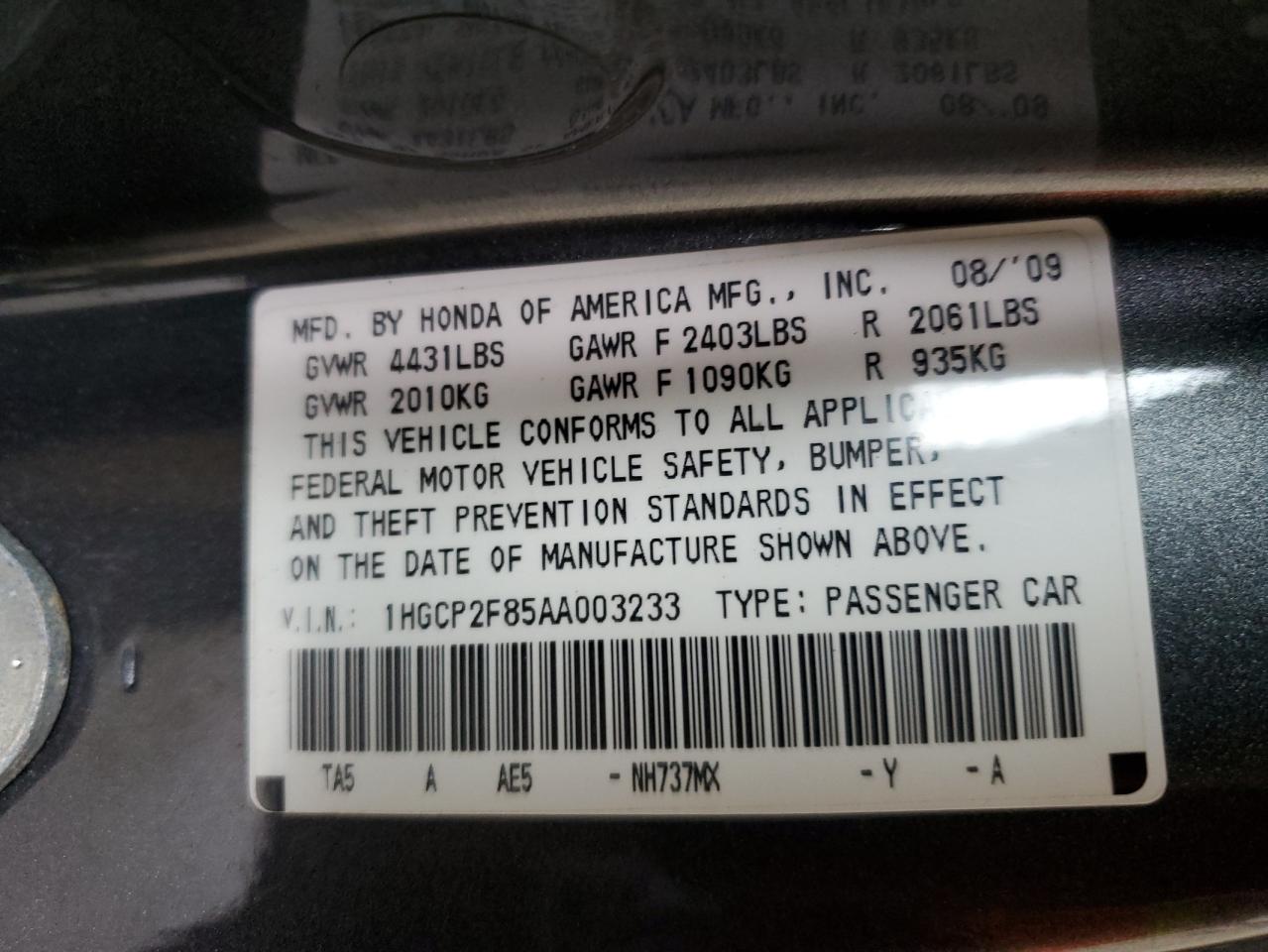 2010 Honda Accord - Image 12