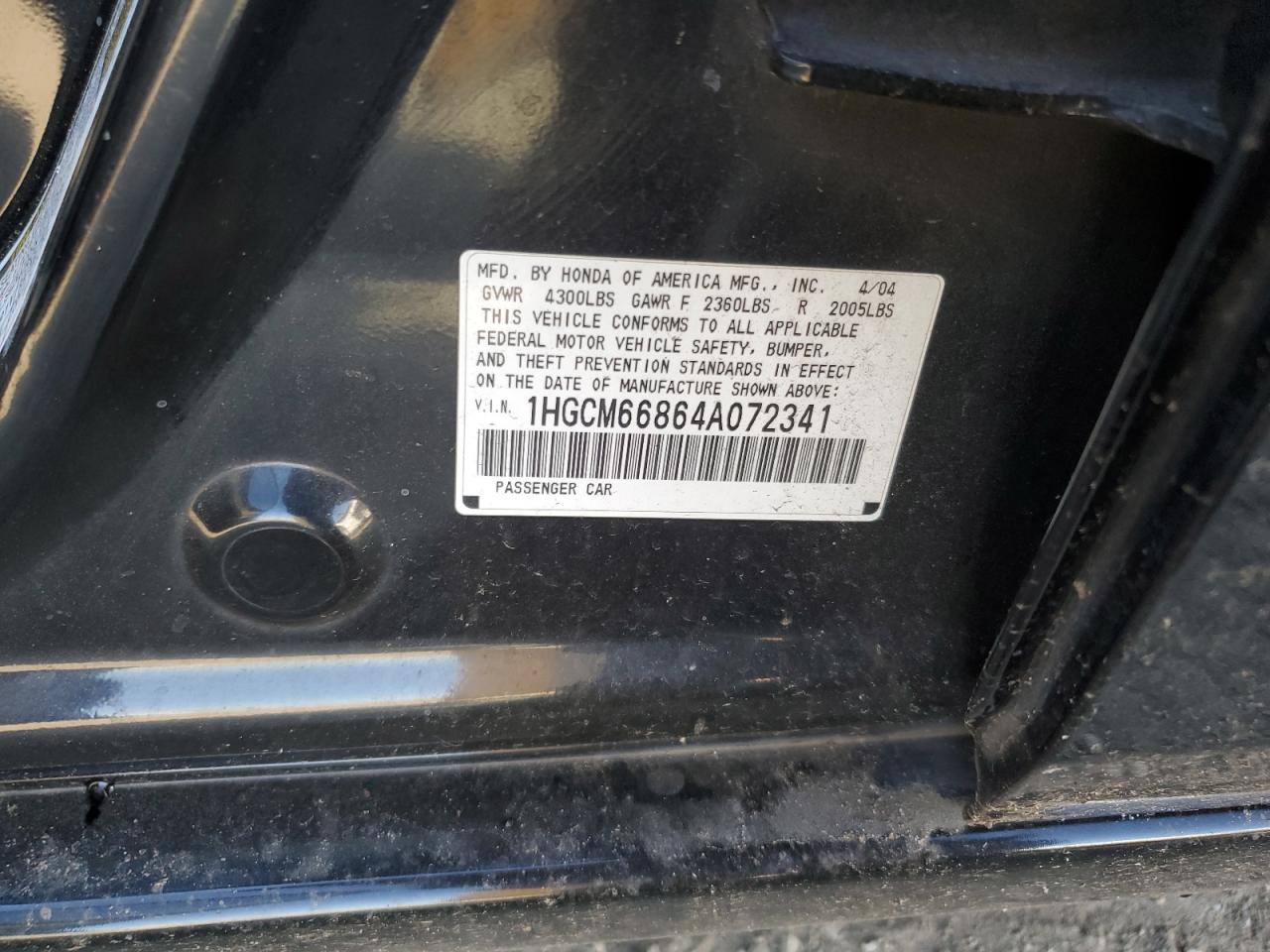 2004 Honda Accord - Image 12
