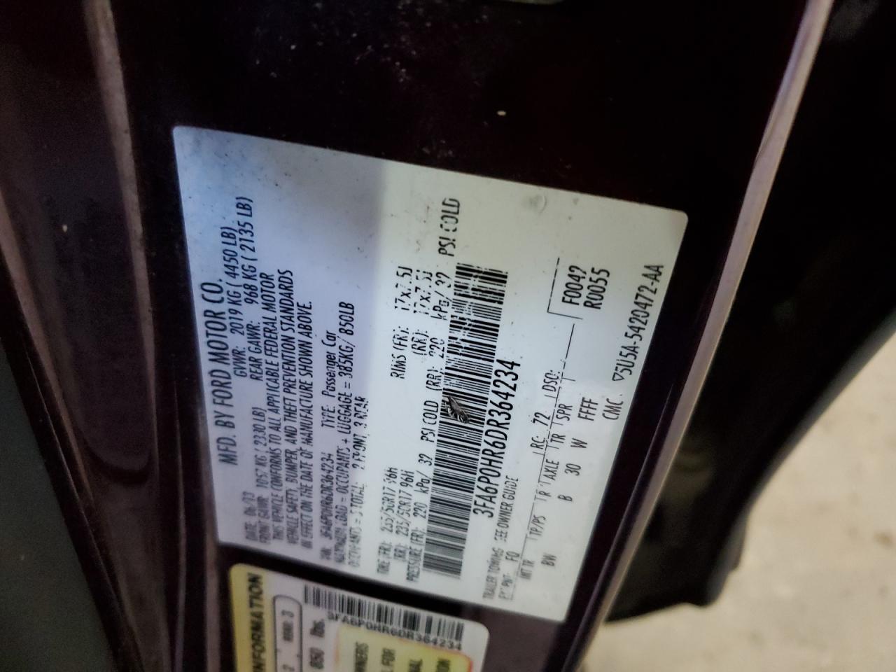 2013 Ford Fusion - Image 12