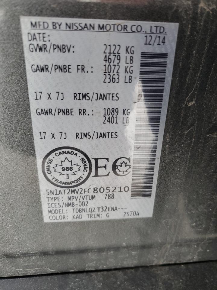 2015 Nissan Rogue - Image 14