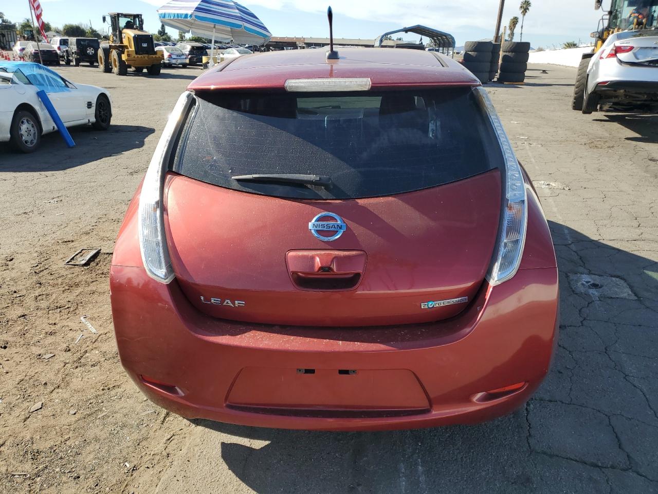 VIN 1N4AZ0CP7EC331768 2014 NISSAN LEAF no.6