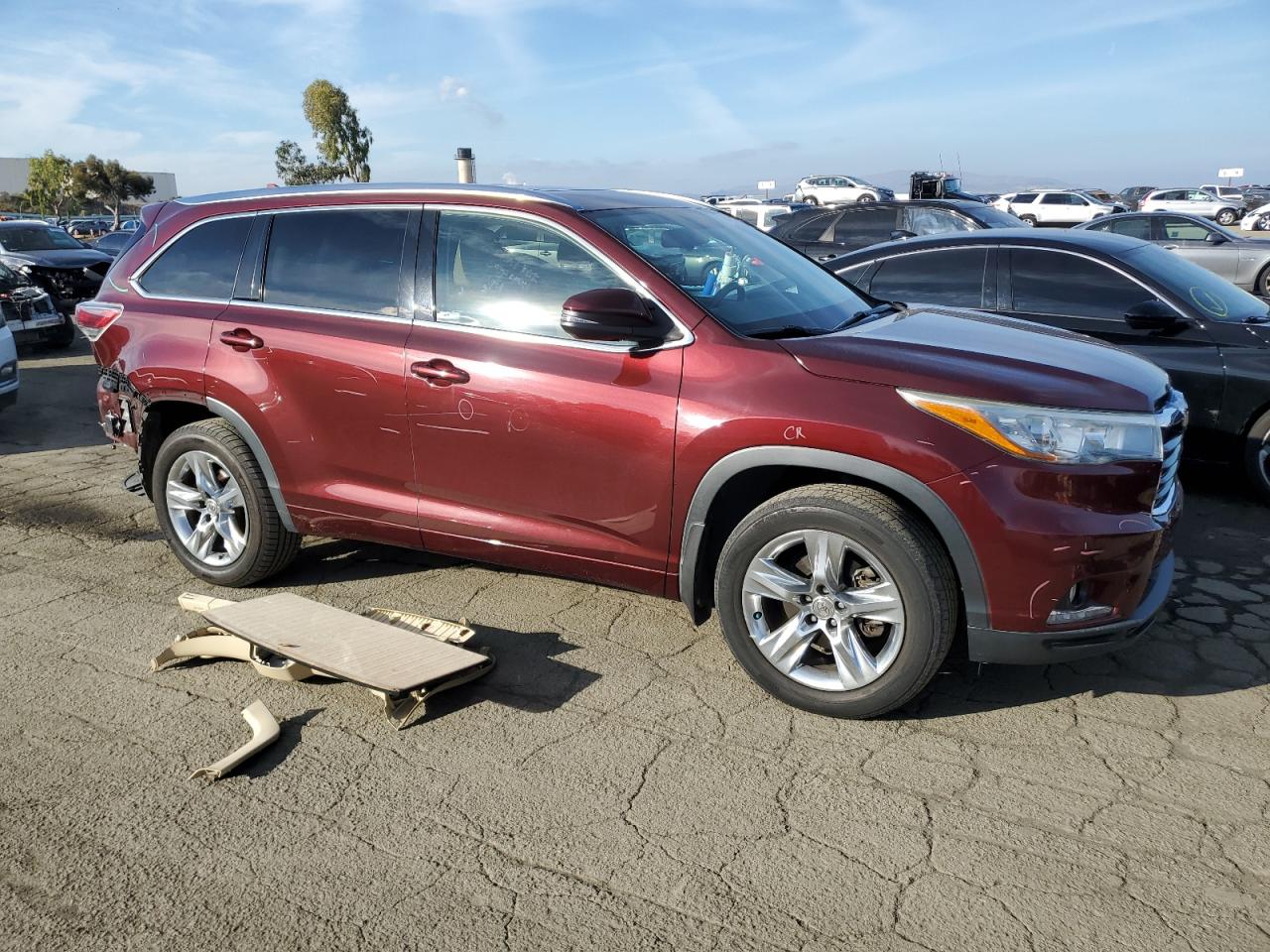 VIN 5TDDKRFH5FS116474 2015 TOYOTA HIGHLANDER no.4