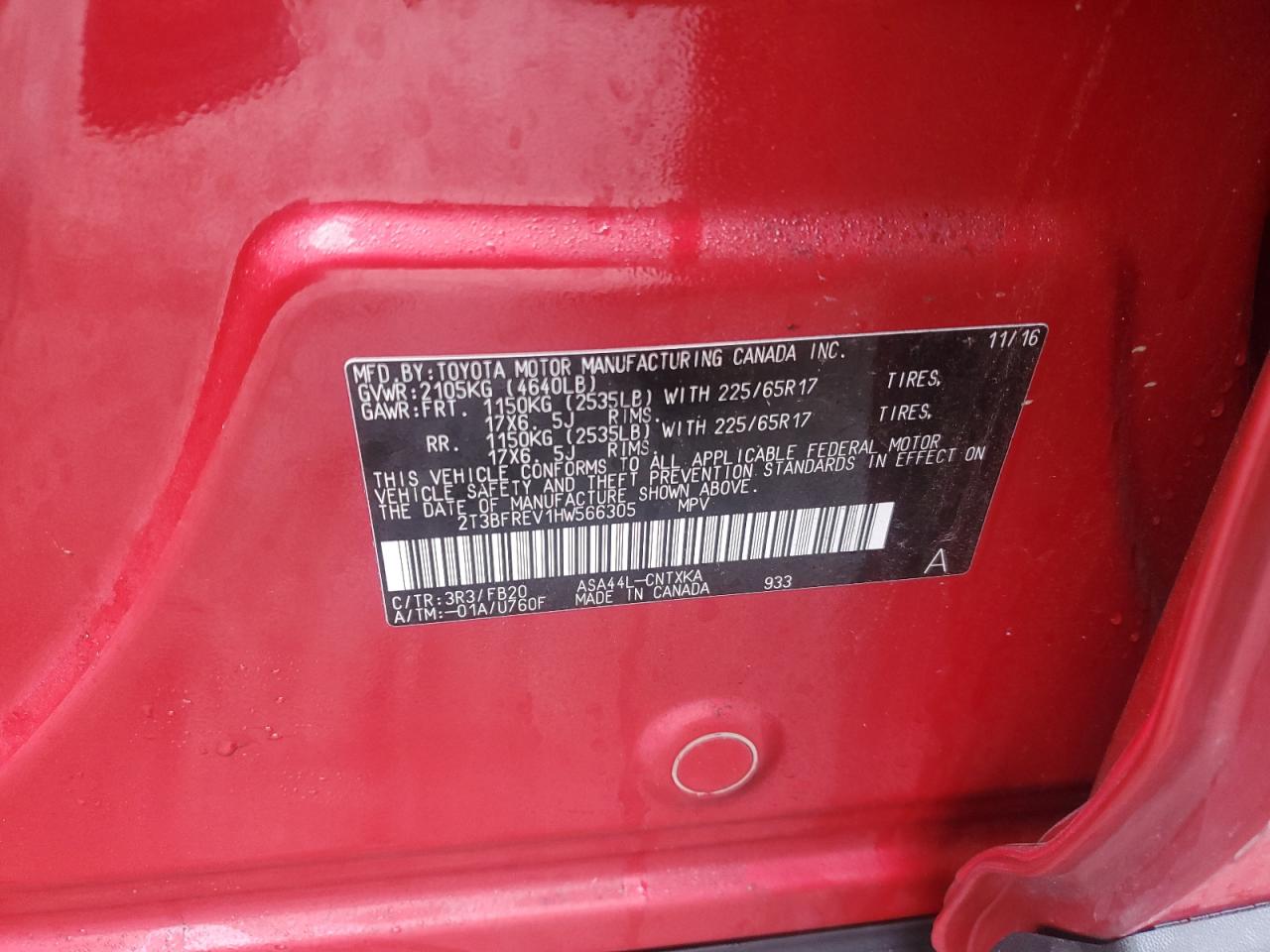 2017 Toyota RAV 4 - Image 16
