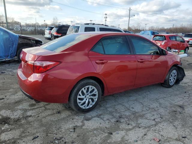  TOYOTA COROLLA 2018 Czerwony