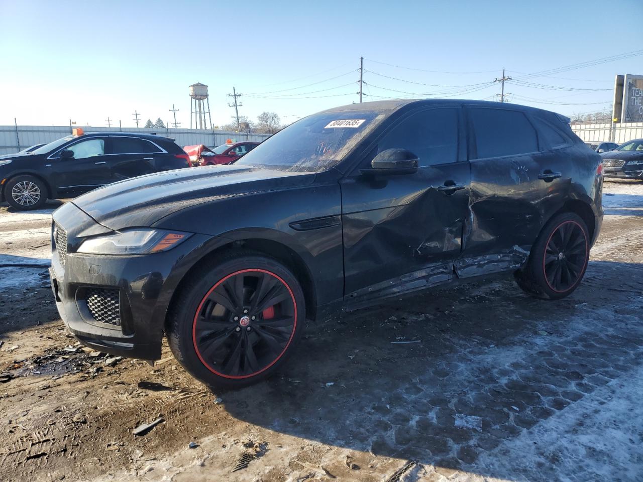 2017 Jaguar F-Pace S продається в Chicago Heights, IL - Side