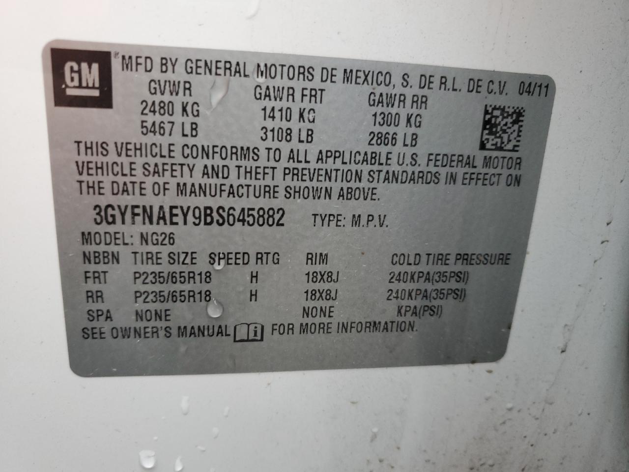 2011 Cadillac SRX - Image 13