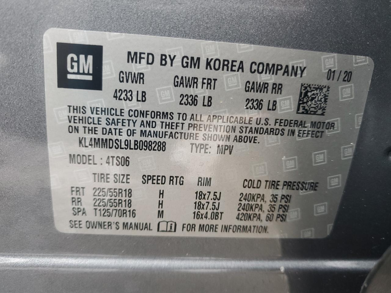 2020 Buick Encore - Image 14