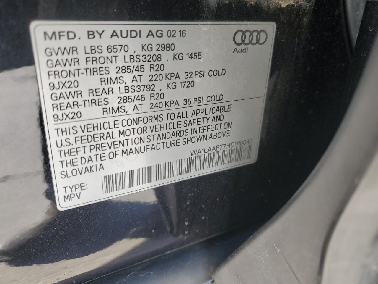 2017 Audi Q7 - Image 13