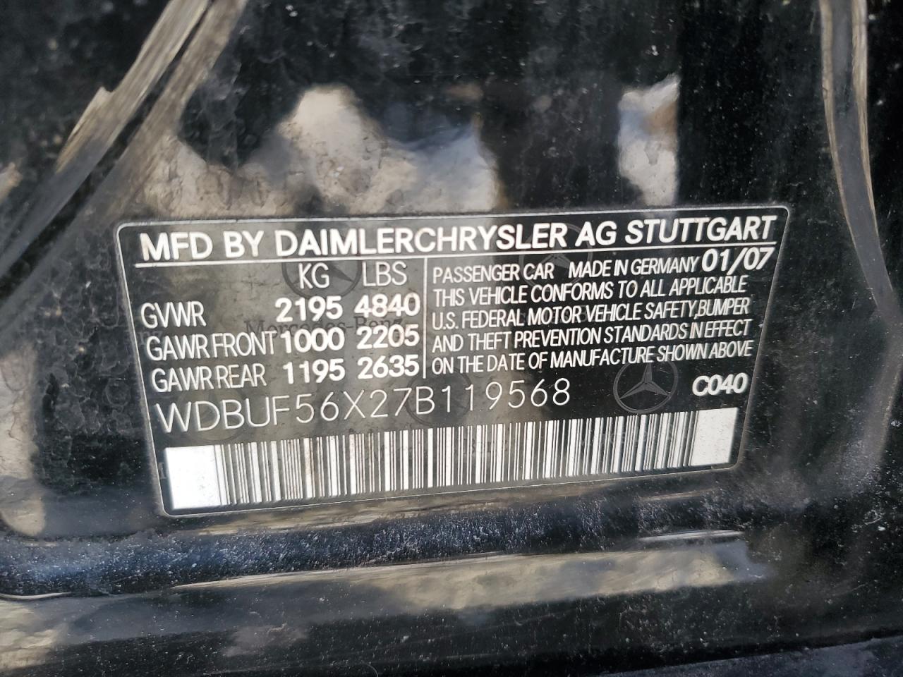 2007 Mercedes-Benz E-klasse - Image 14