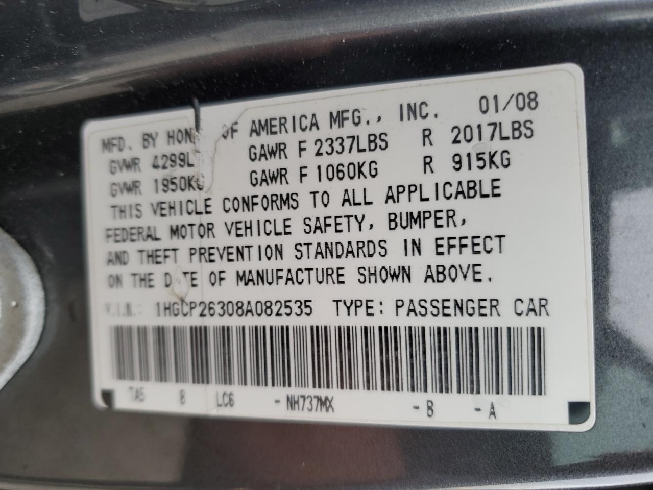 2008 Honda Accord - Image 12