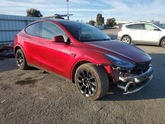  TESLA MODEL Y 2024 Красный