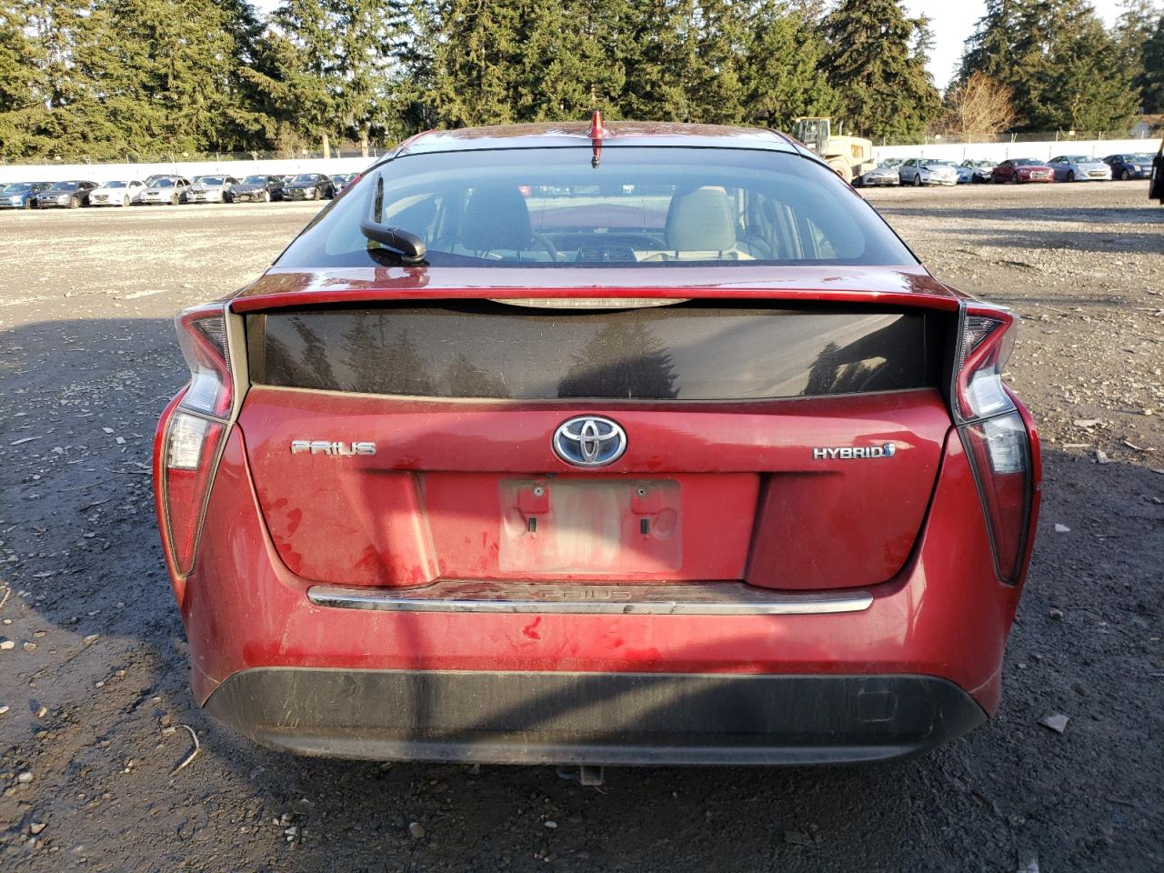 VIN JTDKBRFU7G3528466 2016 TOYOTA PRIUS no.6