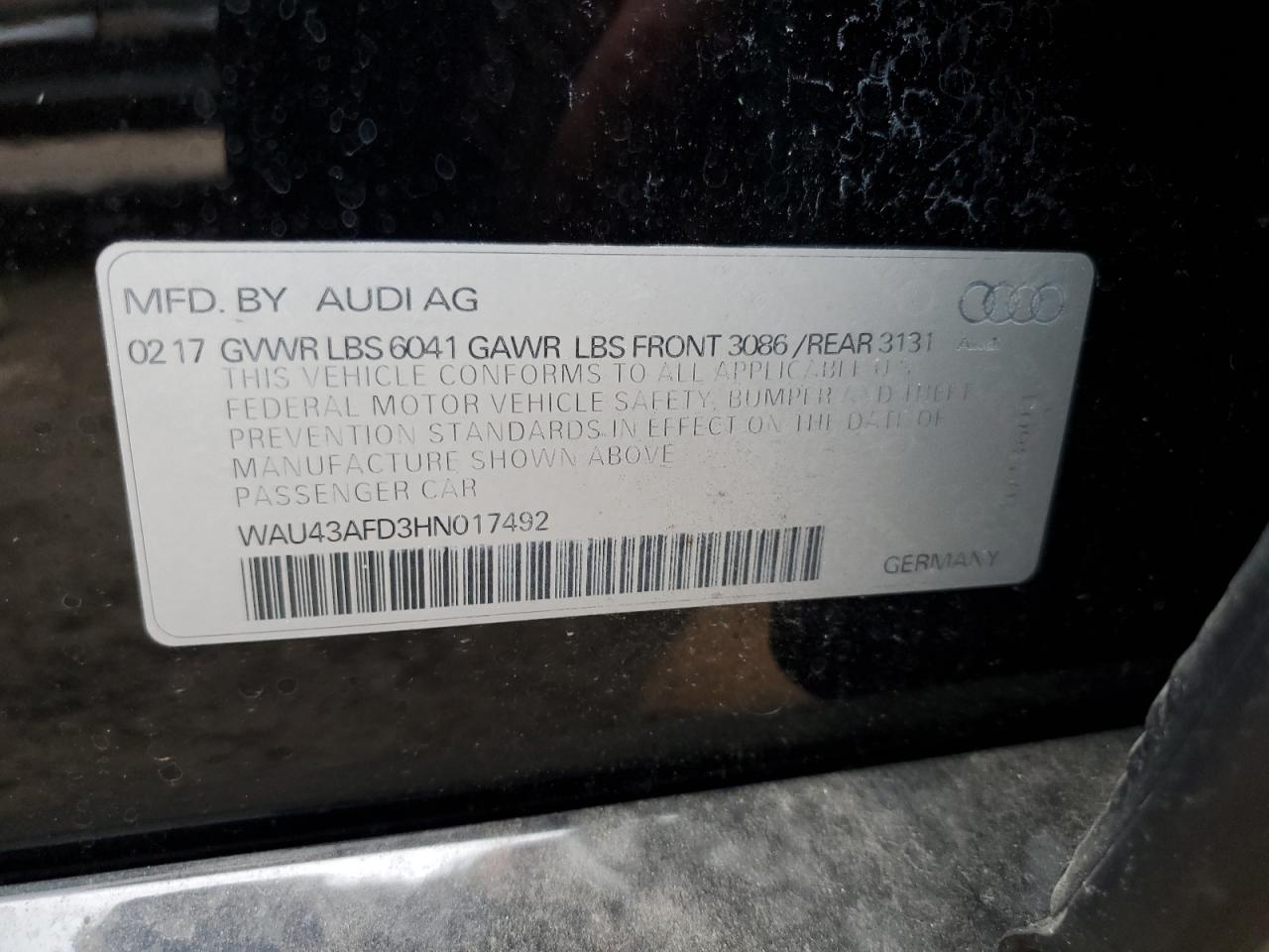 2017 Audi A8 - Image 13