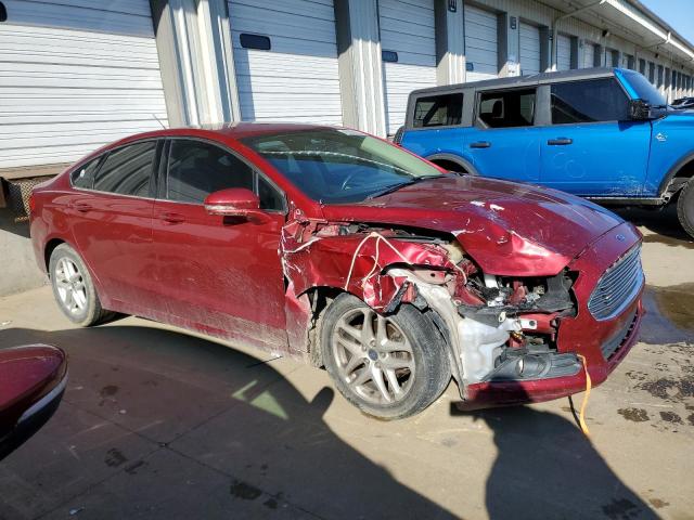 Sedans FORD FUSION 2016 Czerwony