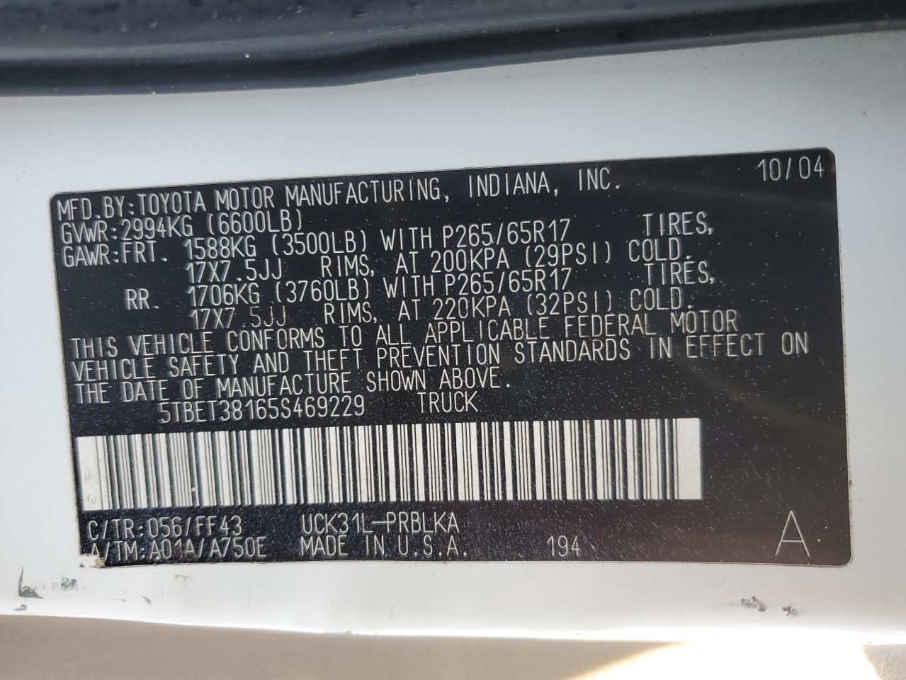 2005 Toyota Tundra - Image 13