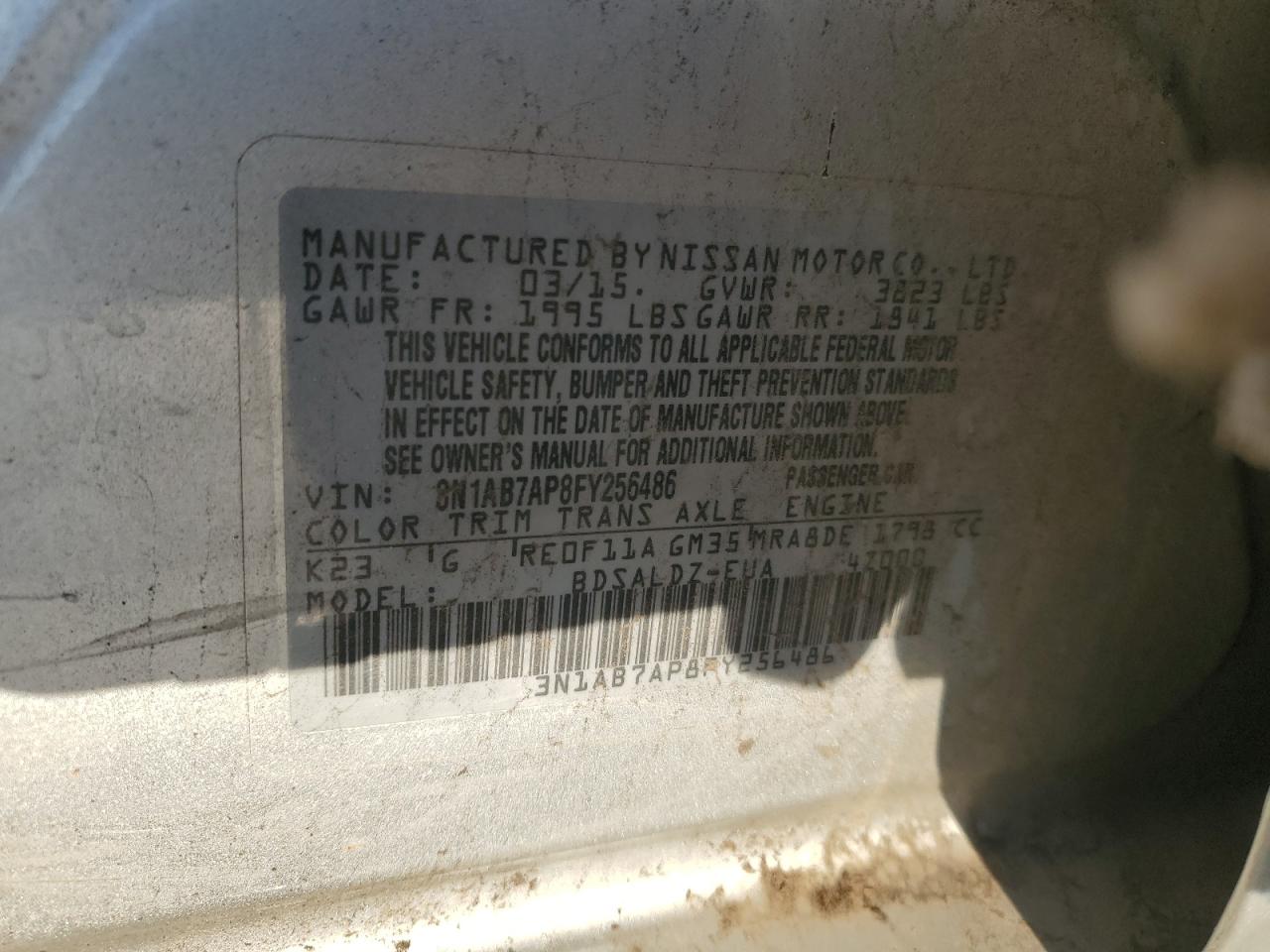 2015 Nissan Sentra - Image 12