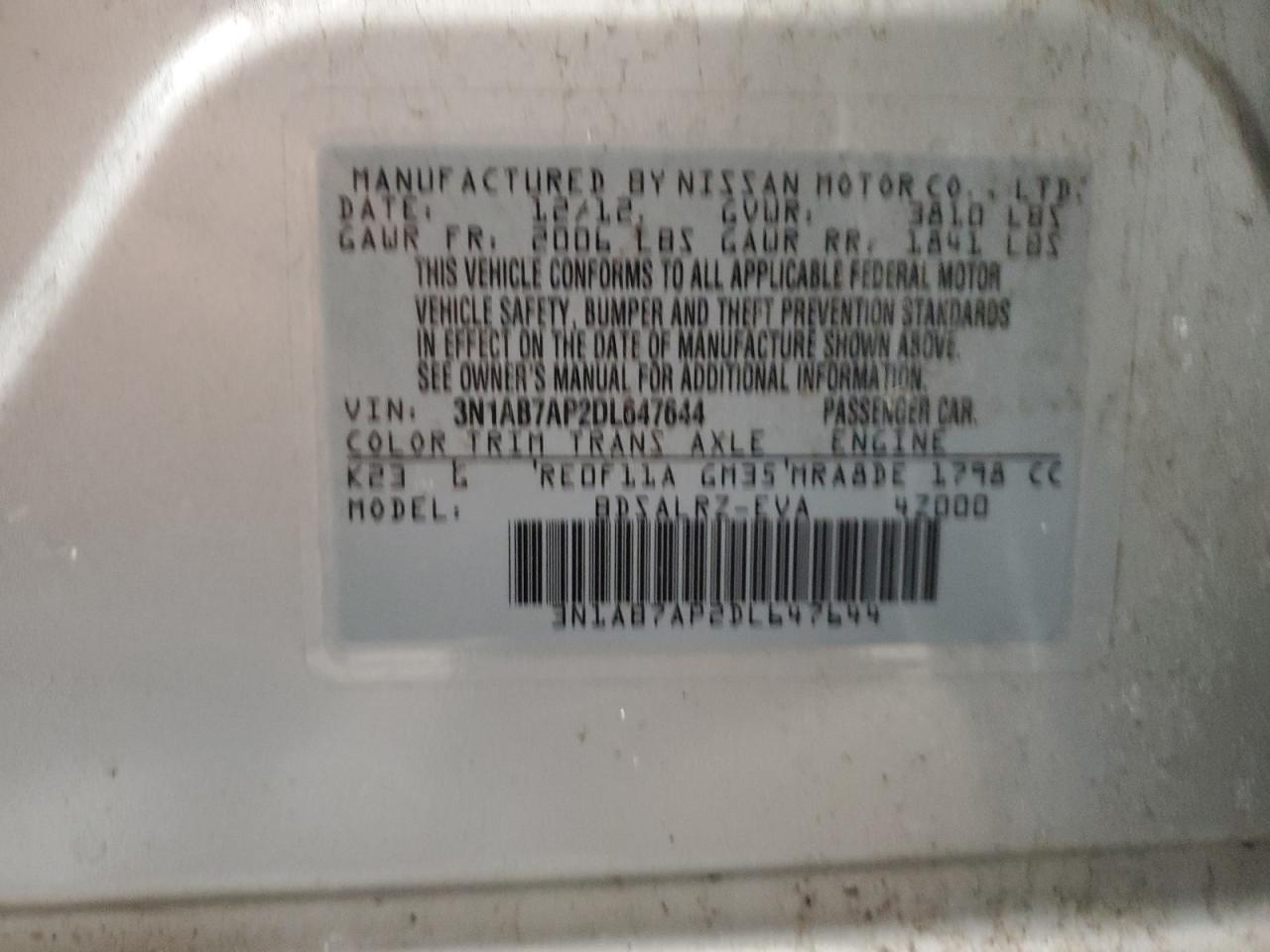 2013 Nissan Sentra - Image 12