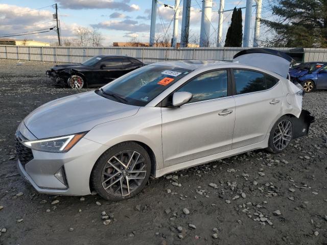 2019 Hyundai Elantra Sport de vânzare în Windsor, NJ - Rear End