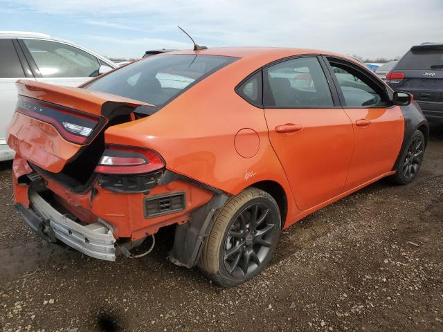  DODGE DART 2015 Pomarańczowy