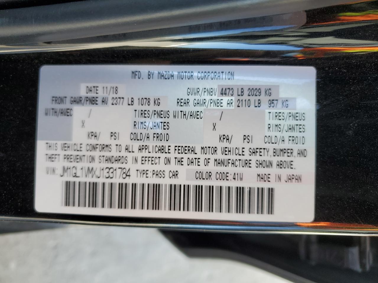 2018 Mazda 6 - Image 12