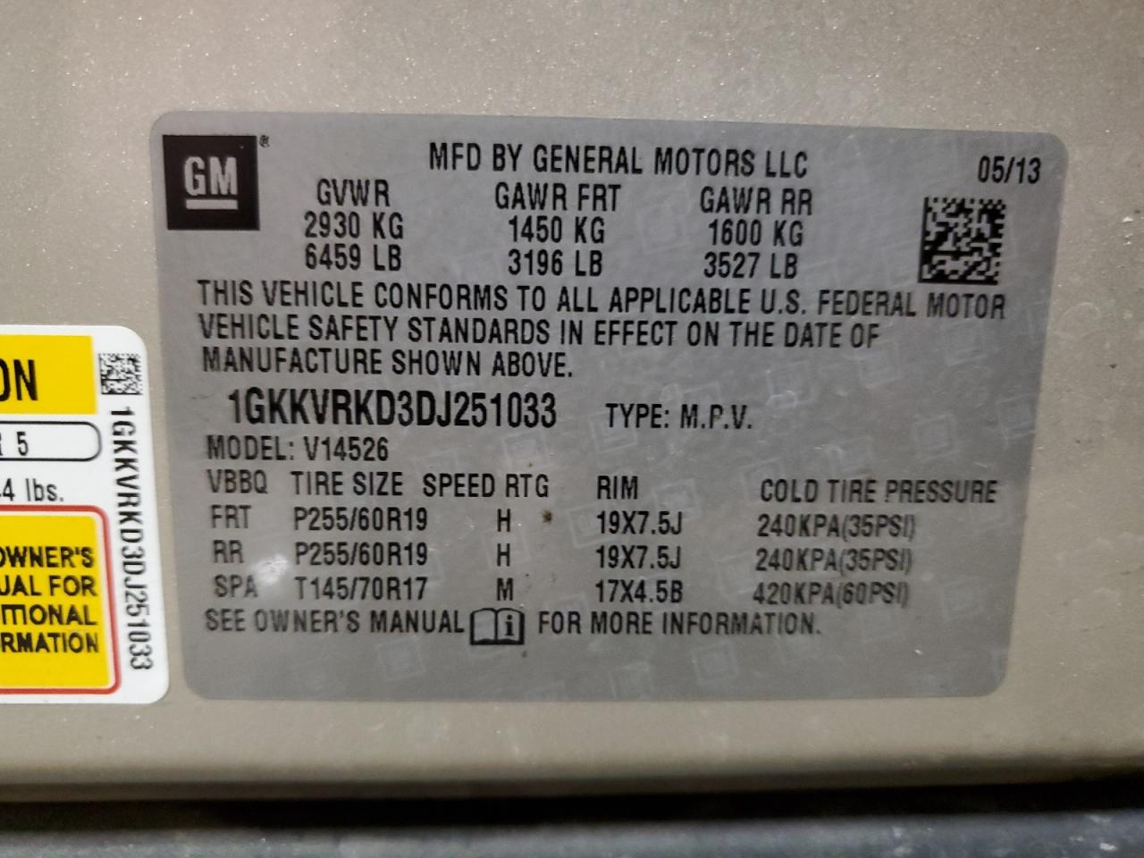 2013 GMC Acadia - Image 13