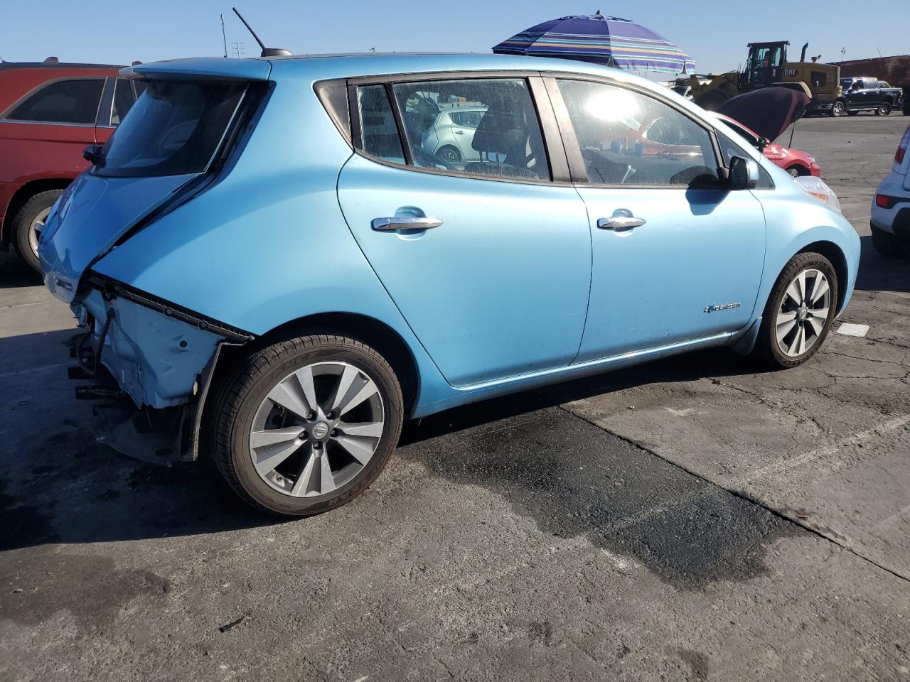 VIN 1N4AZ0CP5FC313514 2015 NISSAN LEAF no.3