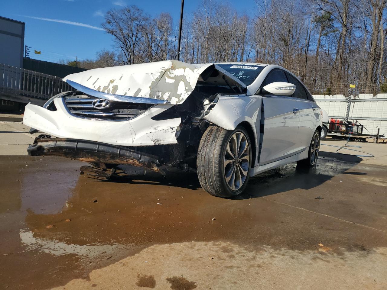 2014 Hyundai Sonata Se на продаже в Spartanburg, SC - Front End