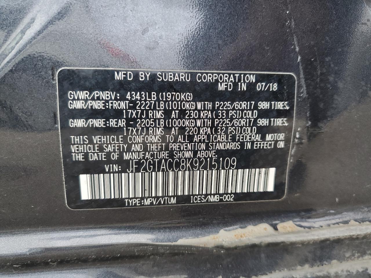 2019 Subaru XV - Image 14