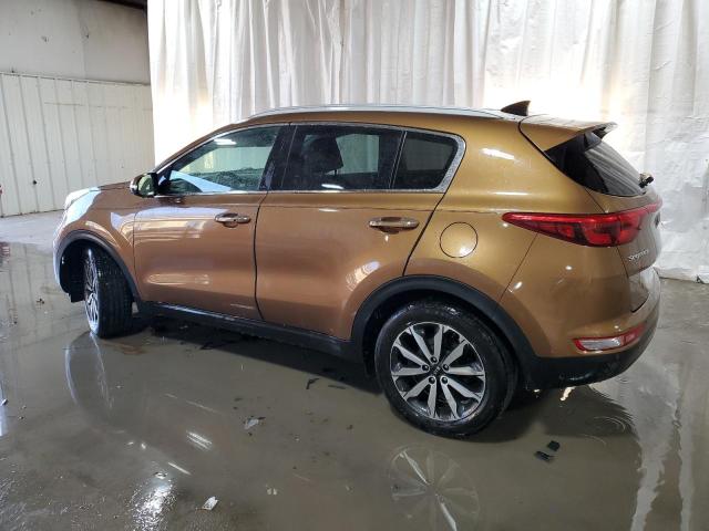  KIA SPORTAGE 2017 Brown