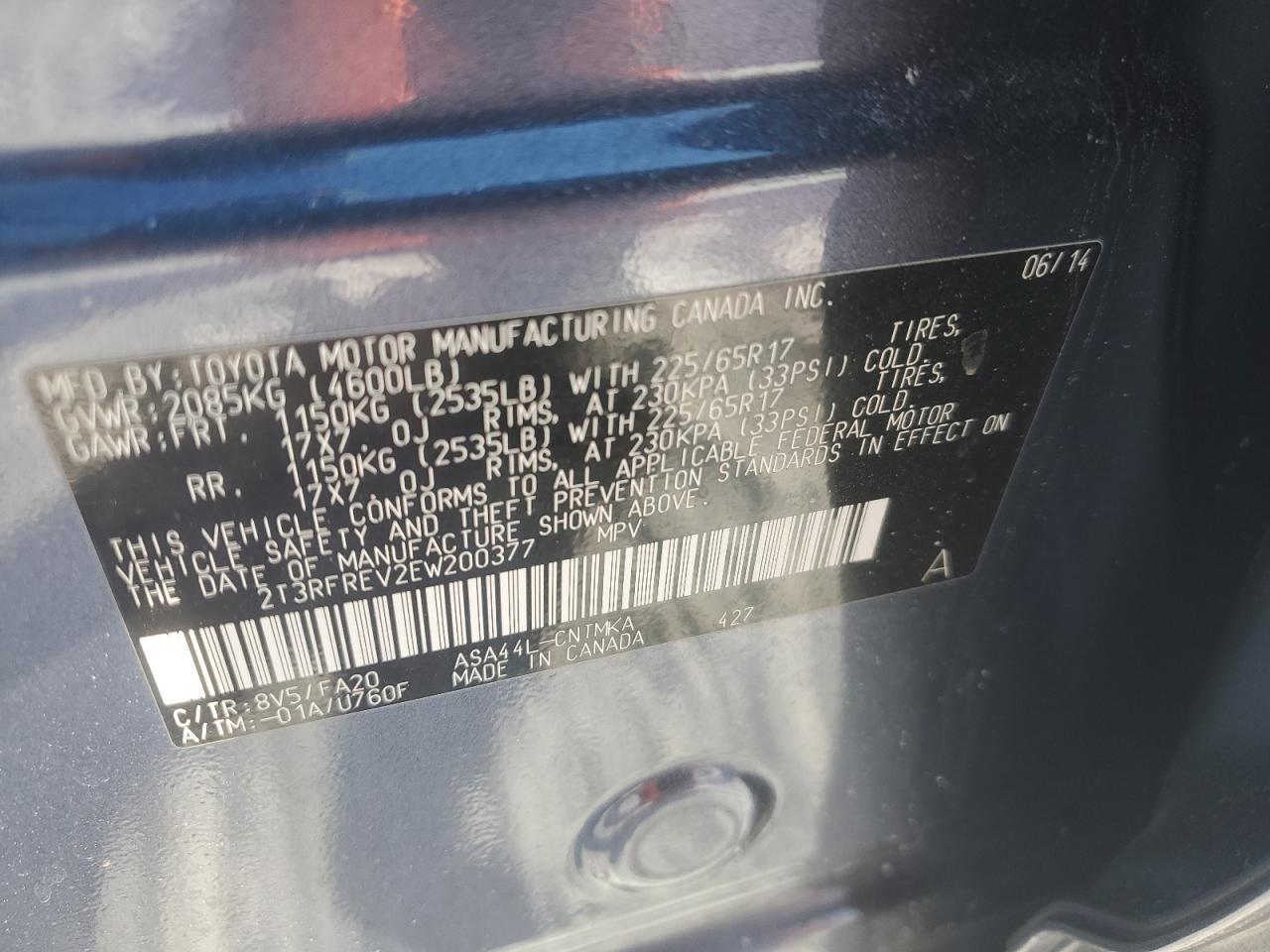 2014 Toyota RAV 4 - Image 16