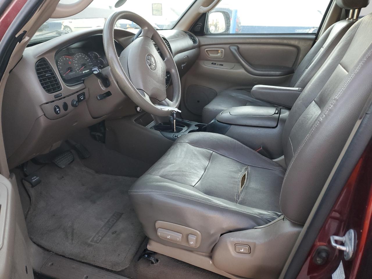 2003 Toyota Sequoia Sr5 VIN: 5TDBT44A03S186954 Lot: 42807215