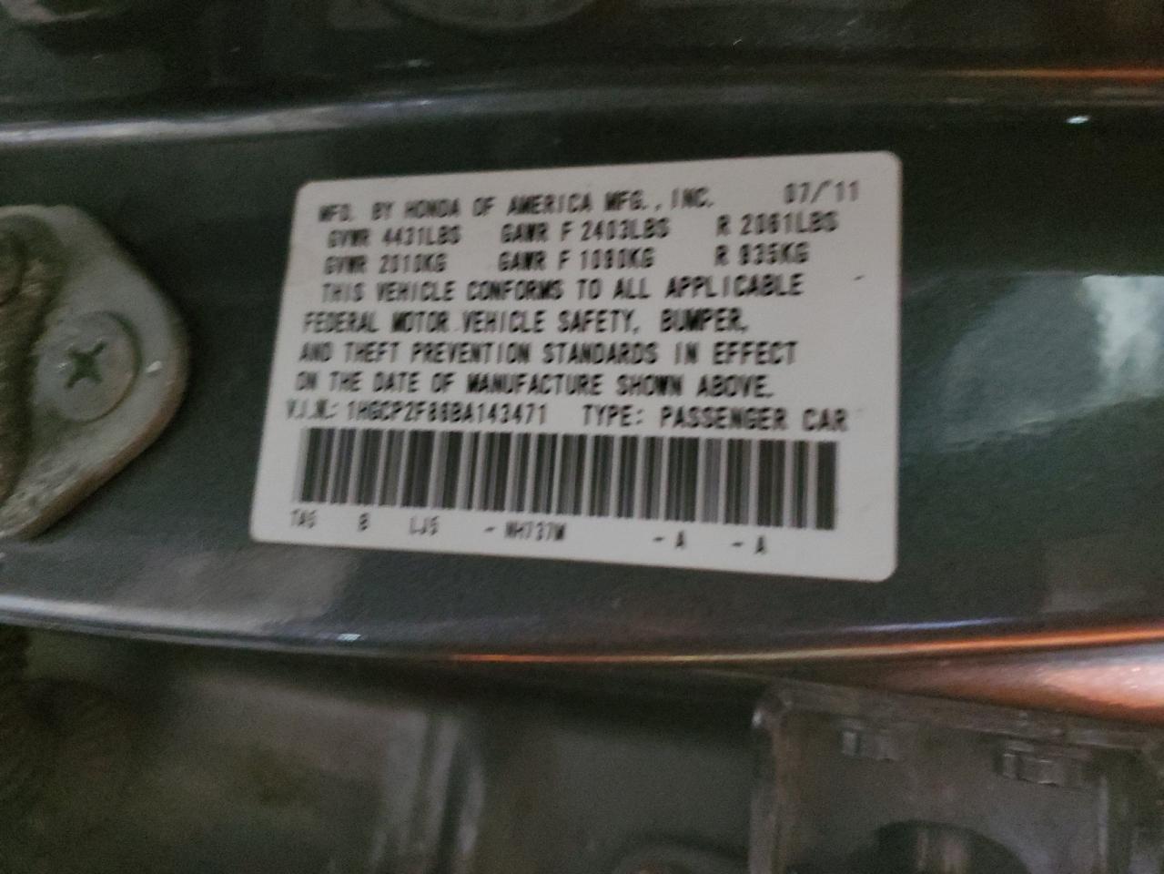2011 Honda Accord - Image 12