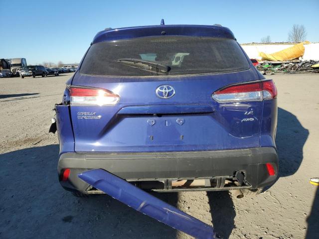  TOYOTA COROLLA CR 2022 Синій